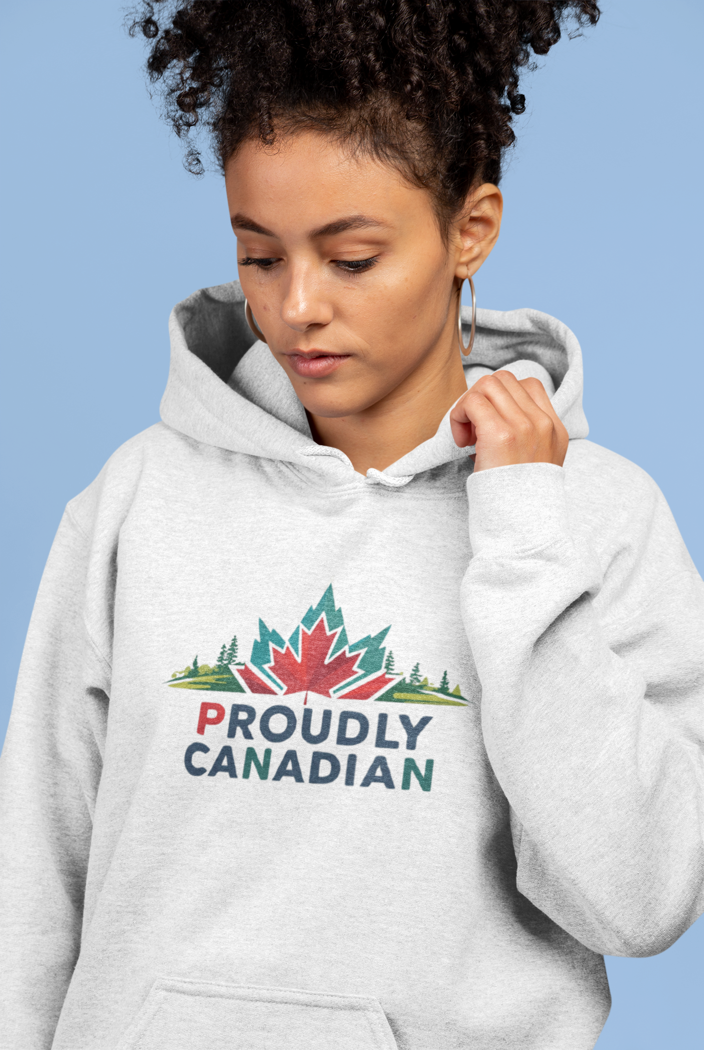 Proudly Canadian Eco-Friendly Hoodie