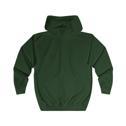 Eco Lifestyle Unisex Full Zip Hoodie | Casual Wear for Eco-Conscious Individuals | Sustainable Fashion, Avocado Design,
