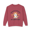 Bringer of Happiness Cat Sweatshirt, 100% Cotton