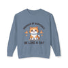 Bringer of Happiness Cat Sweatshirt, 100% Cotton