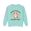 Bringer of Happiness Cat Sweatshirt, 100% Cotton