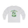 Eco-Friendly Future Looks Green Long Sleeve Tee, Unisex Cotton Tee,