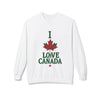 I Love Canada Fleece Sweatshirt - Unisex