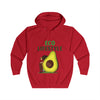 Eco Lifestyle Unisex Full Zip Hoodie, avocado Design,