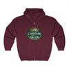 Canadian Deeply Green Zip Hoodie