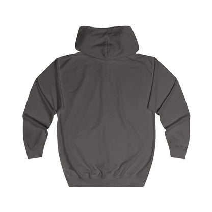 Eco Lifestyle Unisex Full Zip Hoodie | Casual Wear for Eco-Conscious Individuals | Sustainable Fashion, Avocado Design,