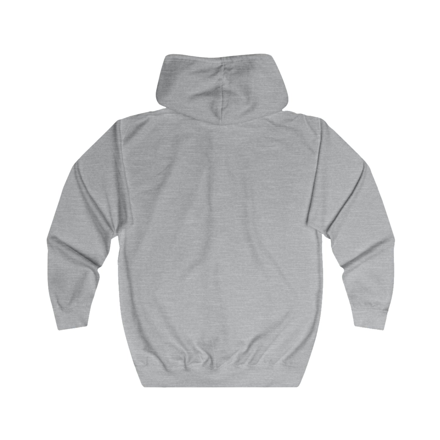 Eco Lifestyle Unisex Full Zip Hoodie | Casual Wear for Eco-Conscious Individuals | Sustainable Fashion, Avocado Design,