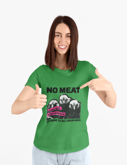 Humorous Vegan T-Shirt for Animal Lovers,
